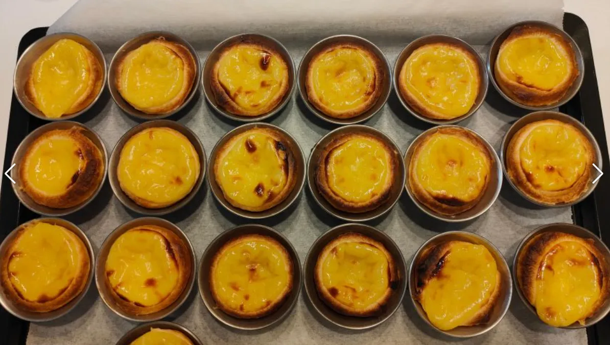Taller de Pastelería Pastel de Nata